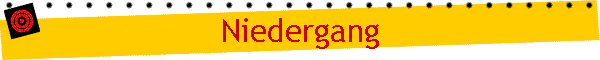 Niedergang